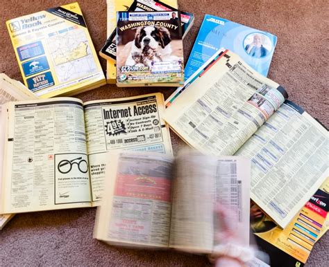 do phone books still exist? Are they as useful as they once were?