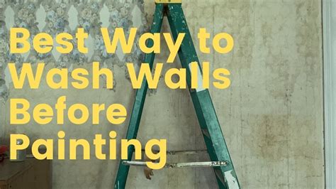 What Should I Wash Walls With Before Painting? A Detailed Exploration